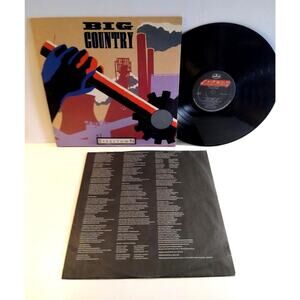 Big Country Steeltown Vinyl LP Record Album Alt Pop Rock 1984 Flame Of The West